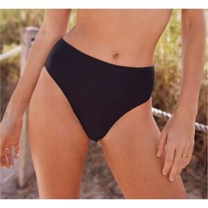 Cute women Aerie Jacquard High Cut Cheeky Bikini Bottom size xs good condition